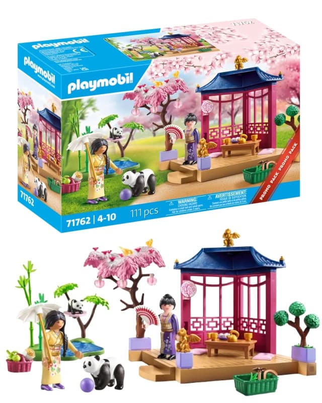PLAYMOBIL Playmobil My Life Asian garden with panda lining 71762 71762