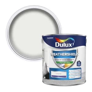 Dulux Weathershield Exterior Quick Dry Pure Brilliant White Satin Paint 2.5L