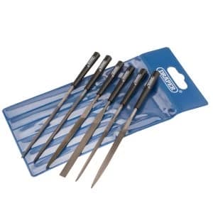 Draper 6 Piece Soft Grip Needle File Set