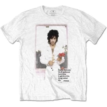 Prince - Beautiful Photo Unisex Large T-Shirt - White