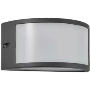 Zinc PAU 10W LED Outdoor Bulkhead Light Anthracite