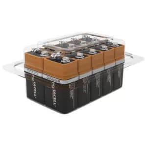 Duracell 9V Batteries - Tub of 10
