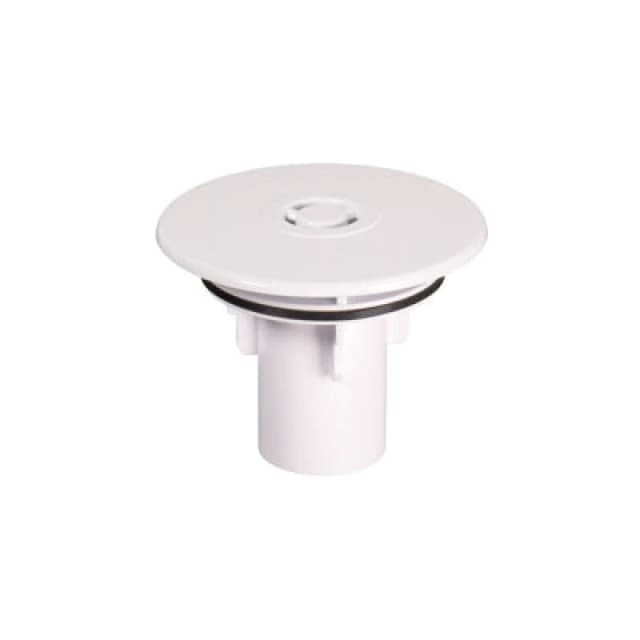McAlpine ST90WHTOP+TUBE White Plastic Flange And Dip Tube For ST90 Traps White