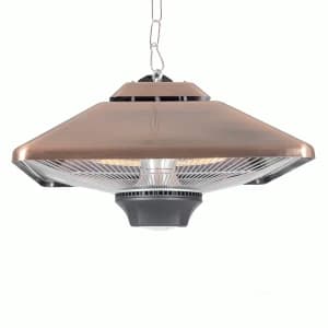 La Hacienda Copper Series Hanging Outdoor Heater - Square