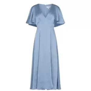 Ted Baker Immie Satin Dress Womens - Blue