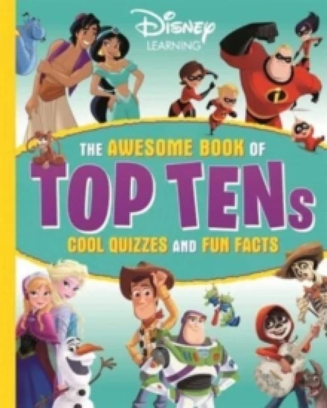 Disney Learning: The Awesome Book of Top Tens Paperback / softback