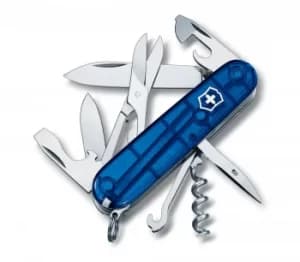 Climber pocket knife (blue, 91 mm)