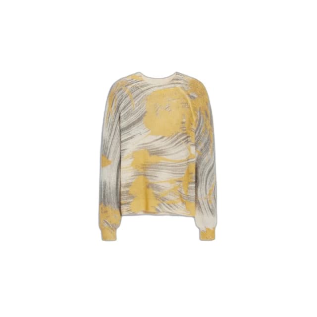 Desigual Woman sweater Desigual Hyder Jaune Female M