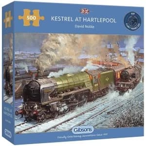 Gibsons Kestrel at Hartlepool 500 Piece Jigsaw Puzzle