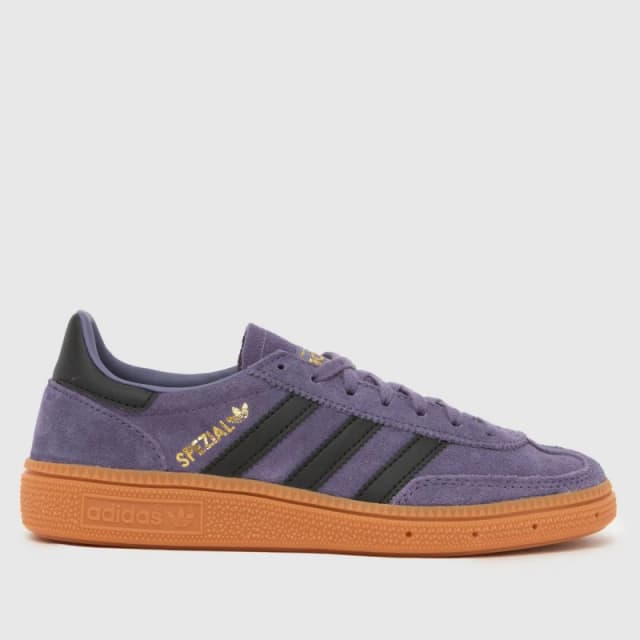 adidas Originals Junior Handball Spezial Shoes Violet/Black unisex 3 (35.5)