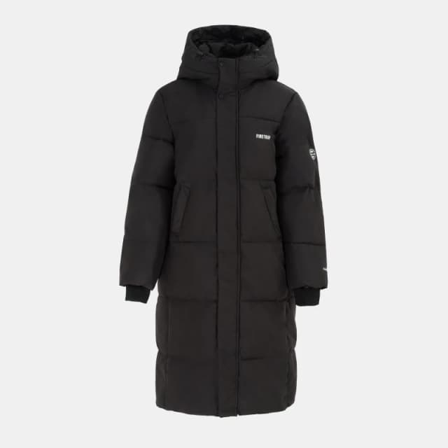 Firetrap Long padding jacket Ladies Black female 8 (36)