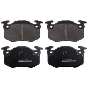Brake Pad Set 16189 by Febi Bilstein Rear Axle
