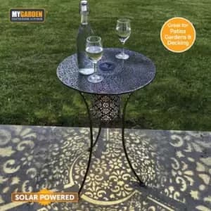 Vivo Solar Garden Bistro Table
