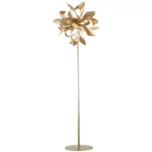 Fan Europe BLOOM 4 Light Floor Lamp Gold 50x165cm