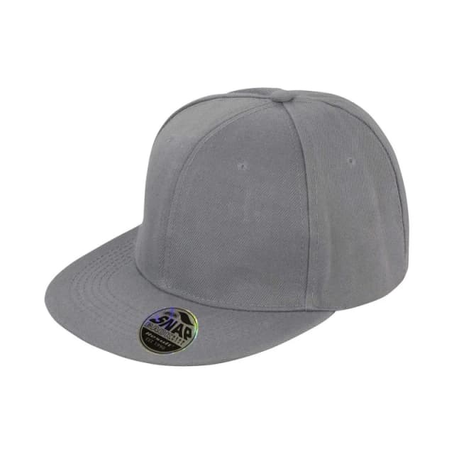 Result Result Men Original Bronx Snapback Cap in Grey Grey One Size Male 5063425915064