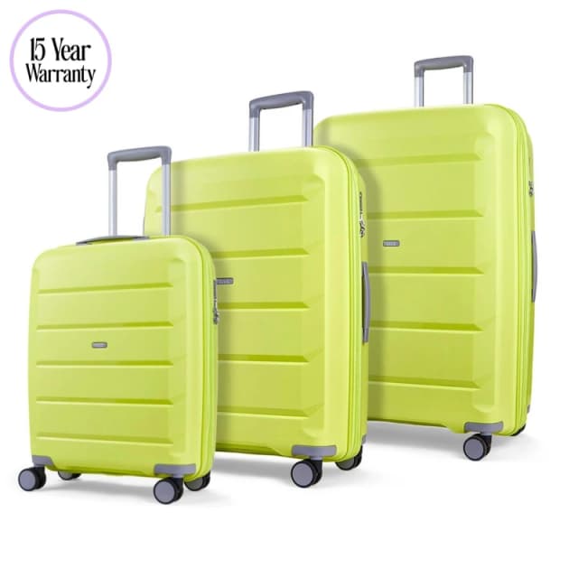 Rock Tulum Cabin Suitcases Lime TR-0239-LIM-S