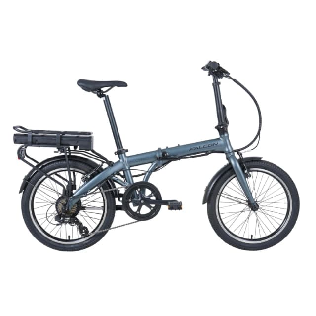 FALCON Compact Electric Folding Bike - Blue & Black,Blue 5017915019428