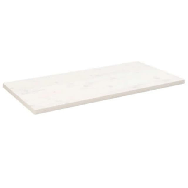 VIDAXL Vidaxl - Table Top White 110x60x2.5cm Solid Wood Pine Rectangular 8720845799700
