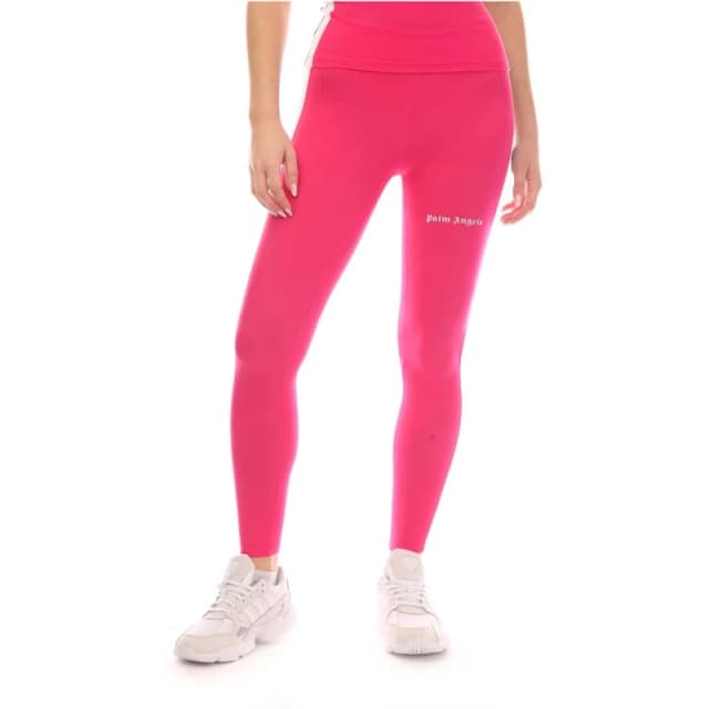 Palm Angels Track Leggings - Pink white Pink white 8