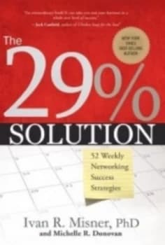 The 29 percent Solution by Ivan R Misner Hardback