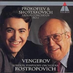 Violin Concertos No 1 by Sergei Prokofiev CD Album