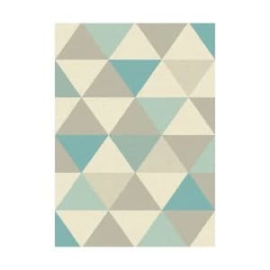 Asiatic Focus Rug - 170 x 120cm - Triangle Blue