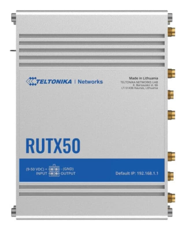Teltonika Teltonika RUTX50 Cellular network Router RUTX50000100