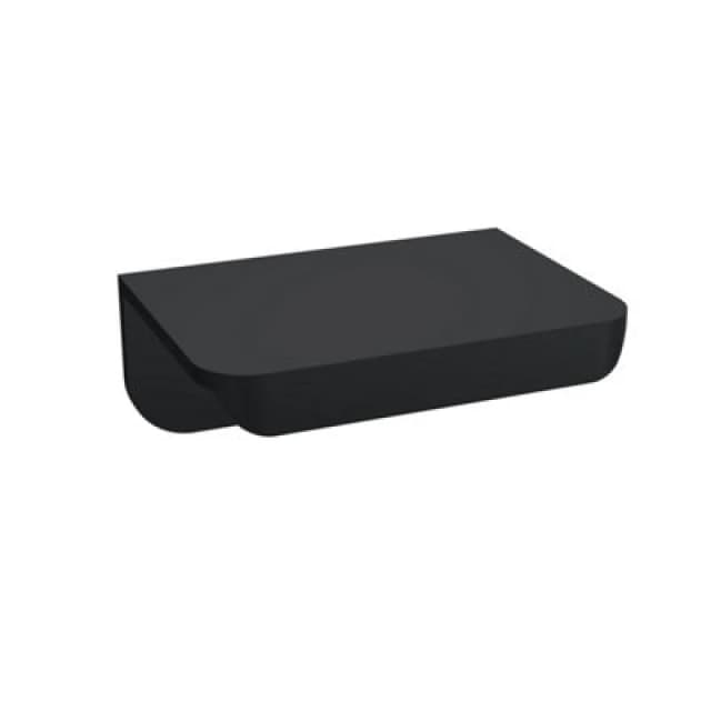 Balterley Wrap Over Handle 50mm 30mm Centres Matt Black Black