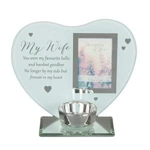 Thoughts of You 'Wife' Heart Tealight Holder
