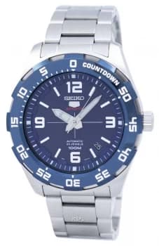 Seiko 5 Sport Sports Automatic Blue Dial Stainless Watch