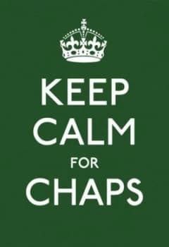 Keep Calm for Chaps Hardback