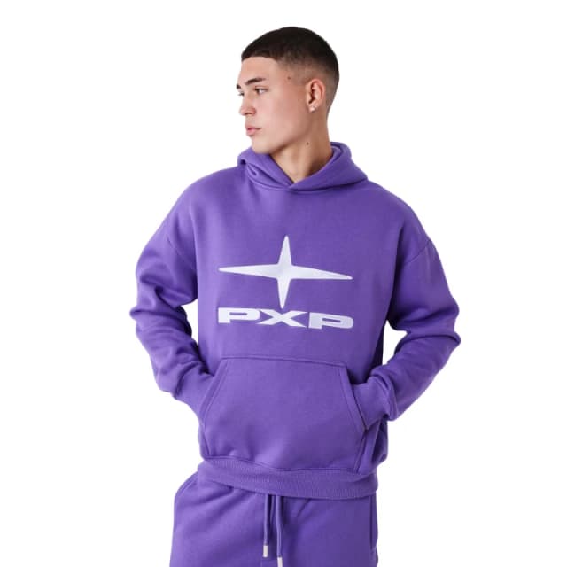 Project X Paris Basic hoodie Project X Paris Polaris Violet Male S