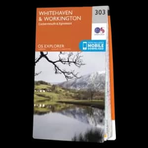 Map of Whitehaven & Workington