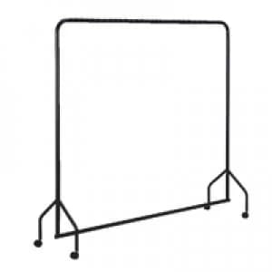 Slingsby VFM Black Garment Rail 311416 SBY06349