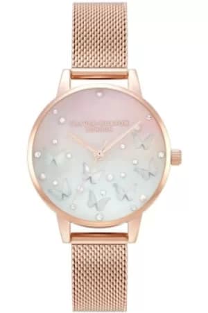 Ladies Olivia Burton Mid Blush Watch OB16MB38