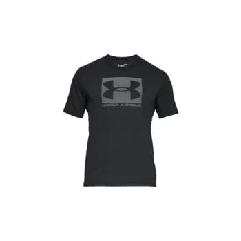 Under Armour BOXED SS T-Shirt - Black/Graphite - L
