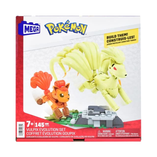 Mega Pokemon Vulpix Evolution Playset