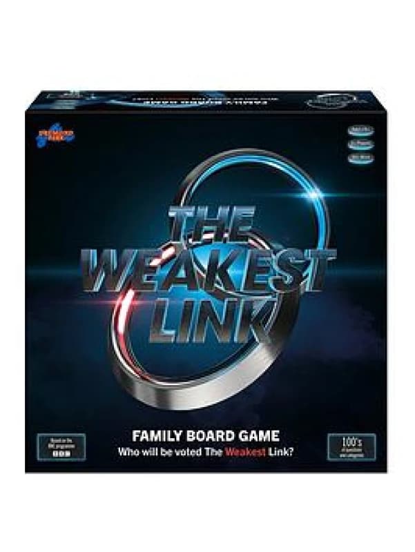 The Weakest Link Board Game Official BBC Trivia Game Show Adaptation Family & Party Game for 4-8 Players Ages 14+