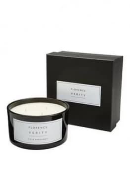 Florence Verity 3 Wick Large Candle Fig & Bergamot