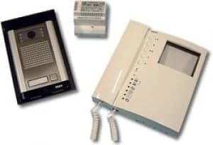 Videx One button surface colour video entry kit