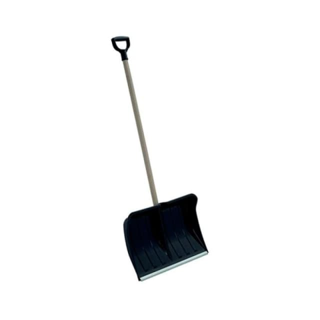 Slingsby Alpinus Eco Snow Pusher Shovel 550x195x1400mm Black 426681 426681