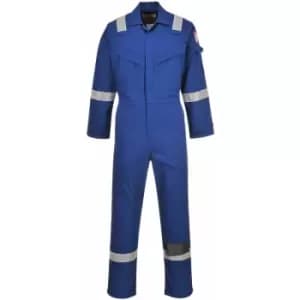 Portwest - FR50 Royal Blue Sz XXL Tall Flame Resistant Anti-Static Boiler Suit Coverall Overall