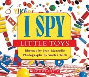 i spy little toys a book of picture riddles