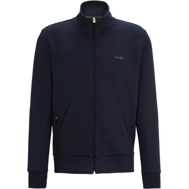Boss Skaz Curved Fleece Jacket - Blue Blue L
