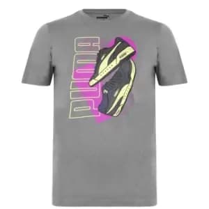 Puma Sneaker QT T Shirt Mens - Grey