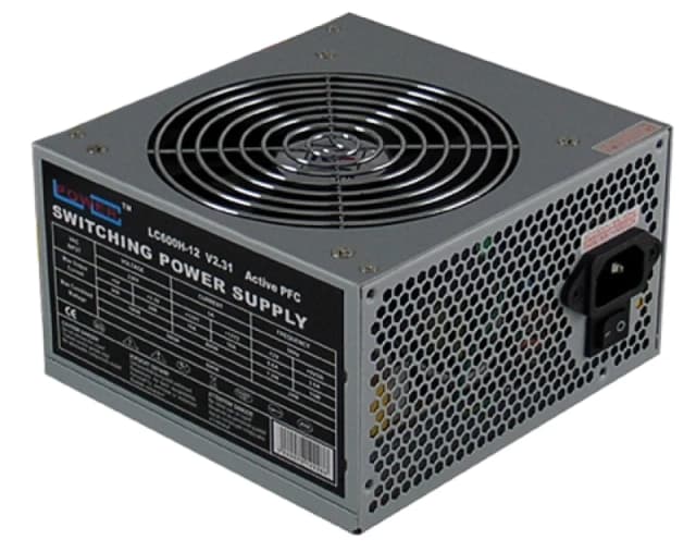 LC-Power LC600H-12 V2.31 power supply unit 600 W 20+4 pin ATX ATX Blac