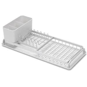 Brabantia Compact Dish Drying Rack Light Grey