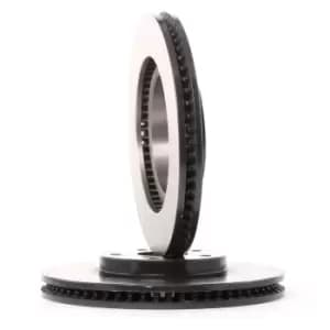 PAIR PAINTED BREMBO BRAKE DISCS 09.A417.11