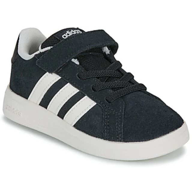 adidas GRAND COURT 00s EL I boys's Children's Shoes (Trainers) in Black