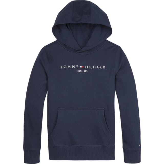 Tommy Hilfiger Logo Hoodie Navy C87 unisex 8Y